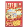 Late July Snacks Crackers Classic Rich, 6 Oz
