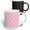 Multicolor, variant on 3drose, Pink and White Zebra Stripes Chic Girly Art, 15oz Mug
