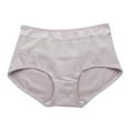 thumbnail image 4 of 3PC Underwear Women Cotton No Muffin Top Full Briefs Soft Breathable Women'S&nbsp;Panties, 4 of 5