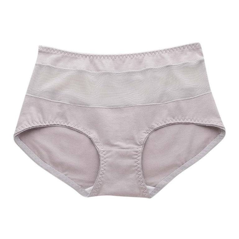 ZMHEGW Womens For Panties Cotton No Muffin Top Full Briefs Soft Stretch  Breathable Ladies Underwear Women Thong 1 PACK 