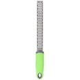 thumbnail image 1 of Grater, Multifunctional Corrosion Resistant Kitchen Stainless Steel Cheese Grater Tool Chocolate Lemon Peeler Green, 1 of 5