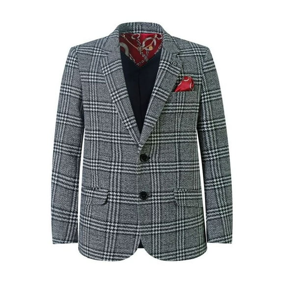 Elie Balleh Boy's Black Blazer Jacket Sport Coat