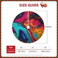 thumbnail image 2 of Sikiie Colorful Abstract Swirls Christmas Tree Skirt, Christmas Tree Decorations, Christmas Decor, Tree Mat Decoration(30-48IN)-30", 2 of 6