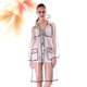 thumbnail image 2 of Impermeable transparente reutilizable Poncho de lluvia EVA Impermeable al aire libre Impermeable al aire libre para adultos (talla L, negro), 2 of 6
