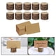 thumbnail image 3 of MDF Madera 10 Cm Números de Mesa Base Set Boda Fiesta de Cumpleaños Francés , Marrón B, 3,7x3,1 cm, 3 of 9