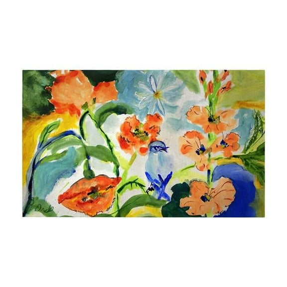 Betsydrake DM1207G 30 x 50 in. My Garden Door Mat