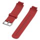 thumbnail image 3 of Correa de reloj ajustable de silicona suave para Amazfit Verge (rojo), 3 of 5