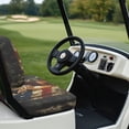 thumbnail image 4 of Yuyamidu Camo Hunting Deer Golf Cart Seat Covers American Flag Golf Cart Seat Cushion for Club Car Seats Covers, Universal Fit, 4 of 8