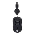 thumbnail image 2 of Mouse mini alámbrico Westminster, cable retráctil, 800 dpi, 3 botones, negro, 2 of 2