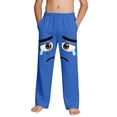thumbnail image 2 of Kids Boys Girls Sweatpants Crying Face Print Elastic Waist Cotton Joggers Pull-on Trousers for Daily Play, 4-13Y, 2 of 9