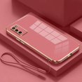 thumbnail image 3 of For Samsung A03S Case Galaxy A02S A02 M02S M02 A03 Core A20S A21 A21S A31 Phone Case Luxury Square Plating Shockproof Back Cover, 3 of 5