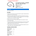 thumbnail image 2 of A/C Compressor Connector - Compatible with 1999 - 2003 ES300 2000 2001 2002, 2 of 2