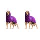 thumbnail image 3 of Chaleco de Algodón y Cálido para Mascotas Greeniant Albornoz para Perros Color Púrpura S 2Conjunto, 3 of 6