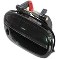 thumbnail image 4 of Exterior Door Handle Set - 4 Piece Smooth Black Plastic Replacement, 4 of 7