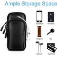 thumbnail image 2 of Sports Armband With Airpods Zipper Pocket,for Phones Up To 6.7"(black), 2 of 5