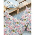 thumbnail image 2 of Outdoor Pillow Covers Pack of 2, Ocean Pink Blue Coral Yellow Fish Waterproof Throw Pillowcase Cushion Cases, Summer Shell Starfish Decorative Pillow Cover for Couch Sofa Home Bed Patio, 2 of 6