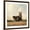Brown Frame, variant on Art.com Yo, The Yoga Bear Stretched Canvas Print Wall Art by Paula Belle Flores, 24" x 24"