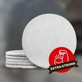 thumbnail image 4 of 14" White Round Drum 1/2" thick, single unit, 4 of 7