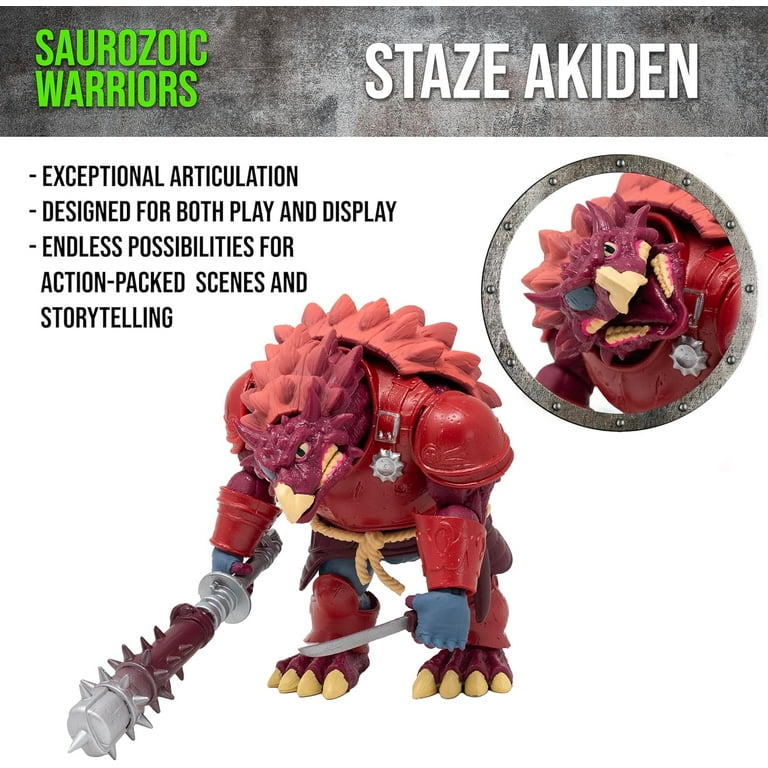 Boss Fight Studio Saurozoic Warriors Staze Akiden Samurai