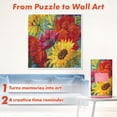 thumbnail image 7 of Floral Pink Sky 1000 Piece Jigsaw Puzzle in Rectangular Tube, 7 of 7