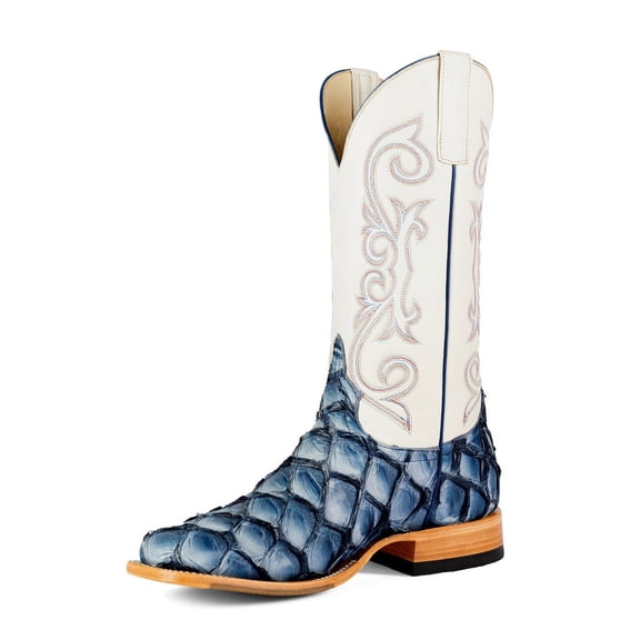 Horse Power Sky Blue Big Bass - Boot Mens Western - Hp8070