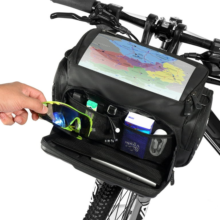 Bike Front Bag Waterproof Eva Hard Shell Bicycle Handlebar Bag