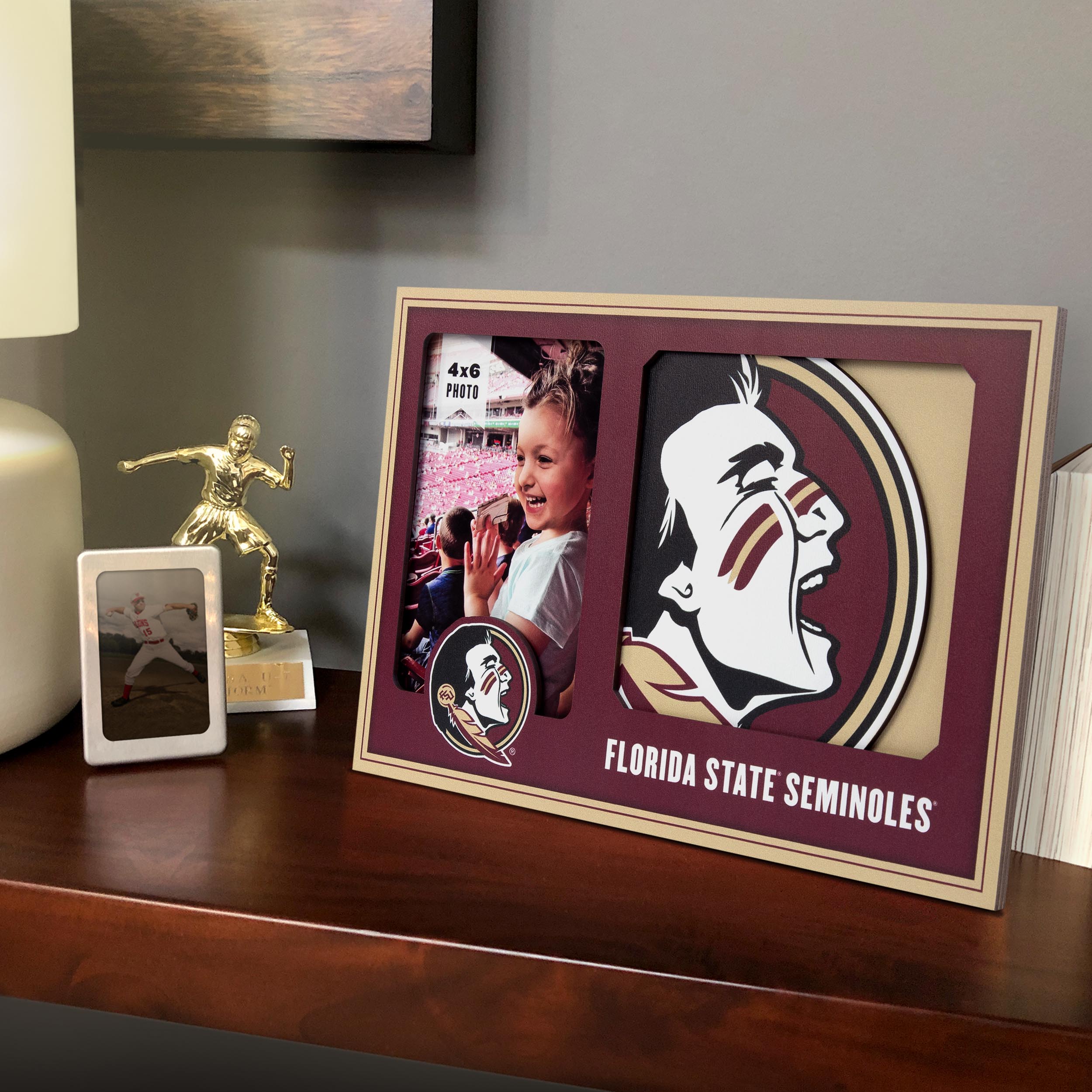 Florida State Seminoles 3D Logo Picture Frame