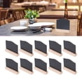 thumbnail image 4 of 10Sets Mini Chalkboard Signs,Vintage Wooden Tabletop Chalkboard Sign With Base Stand Mini Tabletop Chalkboard Signs For Party Restaurant Wedding, 4 of 8