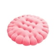 thumbnail image 3 of colaxi Square Biscuit Shape Cushion Seating Cushion Simple Decorations Chair Pad Throw Pillow for Meditation Seat Sofa Playroom Pink, 3 of 9