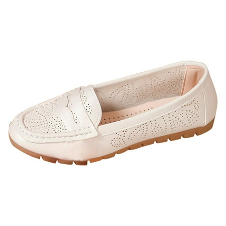 

Jungdeepe Women s Summer Fashion Flat Hollow Loafers A On Comfortable Casual Shoes Shoes for Women Leather Casual Born Shoes Men Low Shoe Womens Dressy Heels Formal Color Lace Sneaker