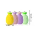 thumbnail image 3 of SSZMDLB Moins de 5 $ 1 Pce Bouillotte, Bouillotte, Chauffe-Mains en Forme d'Ananas, Coussin Chauffant Réutilisable en Silicone pour Soulager le Froid, Compatible Micro-Ondes pour Compresse Chaude, 3 of 9