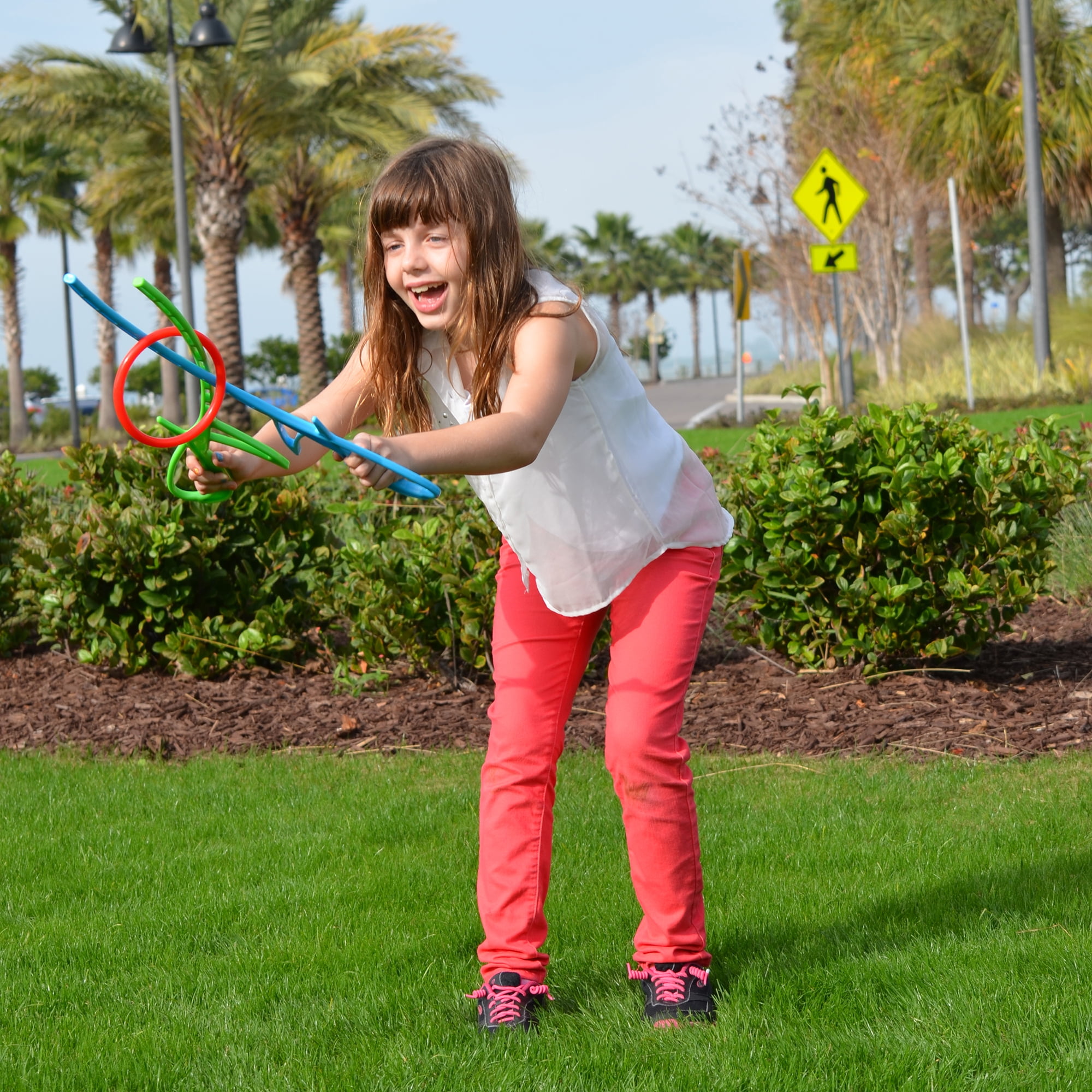 Funsparks - RingStix Lite-The Most Fun Indoor/Outdoor Lawn or Beach Games  for Kids, Teens, Adults and Families 