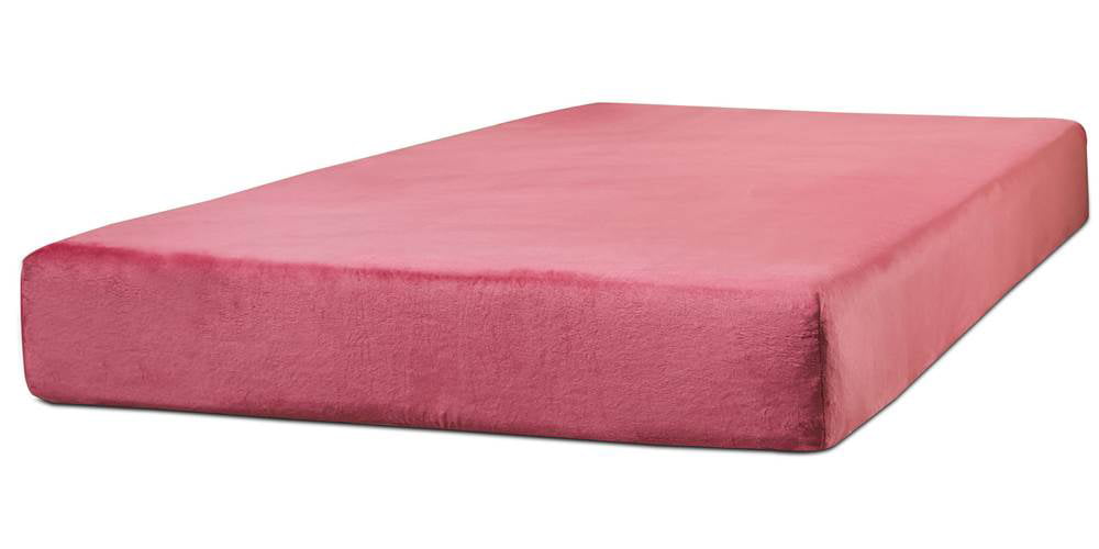 pink mattress in a box