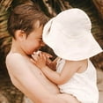 thumbnail image 1 of Sombrero para el sol para niños pequeños, playa, bebés, exterior, gorra ancha, linda niña de verano, plegable, ajustable, portátil, protección UPF 50+, tela ligera y transpirable, para, 1 of 9