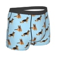 thumbnail image 4 of Uemuo German Shepherd Dog Pattern Men's Boxer Briefs,Trunk Anti-Chafing,Comfortable, Durable, and Stylish Underwear-Medium, 4 of 9