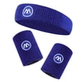 thumbnail image 3 of CSChome Athletic Sweat Bands Sports Sweat Bands Sweat-absorbing Quick-drying High Elastic Wrist Guards Protection Basketball, 3 of 7