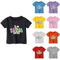 thumbnail image 4 of LIaqionyy Toddler Boys Girls Easter Cotton Shirts Bunny Rabbit Graphic Cute Tees Tops Happy Easter Casual Short Sleeve Tee, 4 of 4