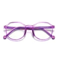 thumbnail image 4 of 2231 Gafas TR90 para niños, gafas planas para hombres y mujeres, gafas redondas con montura de ojo de gato para niños, 4 of 4