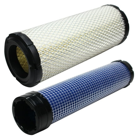 

Replacement Kawasaki FH601D Air Filter & Inner Air Filter - Compatible Kawasaki 2508304-S Inner Air Filter & 2508301-S Filter