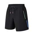 thumbnail image 3 of cllios Men's Running Athletic Shorts 9" Quick Dry Workout Gym Shorts Elastic Waist Lightweight Sports Gym Summer Shorts with Pockets, 3 of 5
