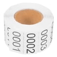 thumbnail image 1 of BRIGHTFUFU Roll De Etiquetas Adhesivas Con Números Consecutivos Para Organización Y Gestión De Inventario, 1 of 8