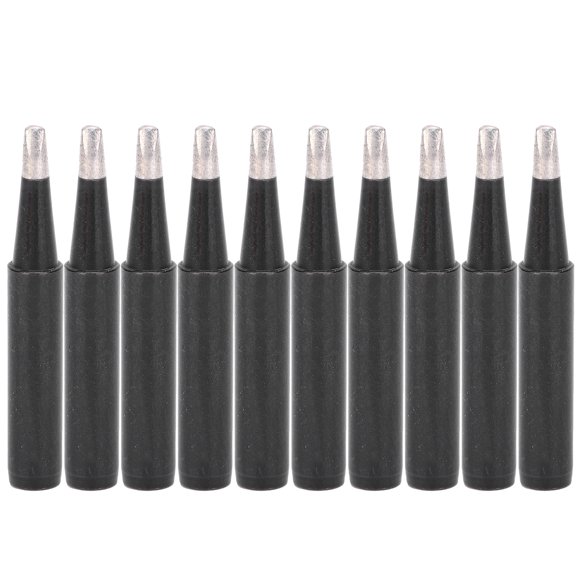 10Pcs Soldering Iron Tips Replacement Black Inner Heating Type Accessories 900M-T-2.4D