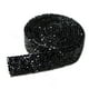 thumbnail image 2 of Yuarrent Pegatinas ostentosas, cadena de diamantes de imitación con purpurina, decoración de cristal de resina, apliques para manualidades, decoración Artesanía negro 1 1.5 cm de ancho Yuarrent HA059789-31, 2 of 6