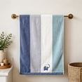 thumbnail image 3 of Huzdenx Striped Cotton Hand Towel, Soft Highly Absorbent Durable Reusable Towel, Daily Household Towel for Bathroom & Kitchen, Multiple Colors Available, 3 of 4