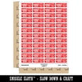 thumbnail image 2 of Grrreat Work Tiger Teacher Student School Sticker Set - Red - Gloss Finish - 1.25" Mini, 2 of 7