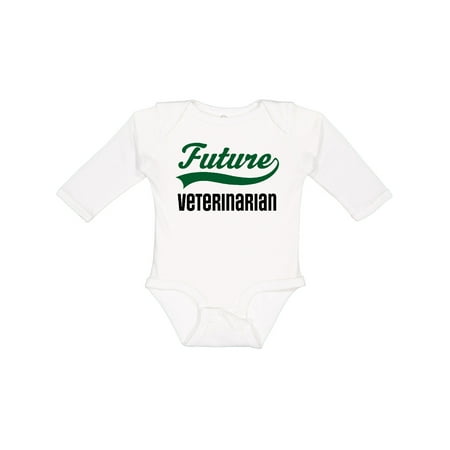 

Inktastic Vet Future Veterinarian Gift Baby Boy or Baby Girl Long Sleeve Bodysuit