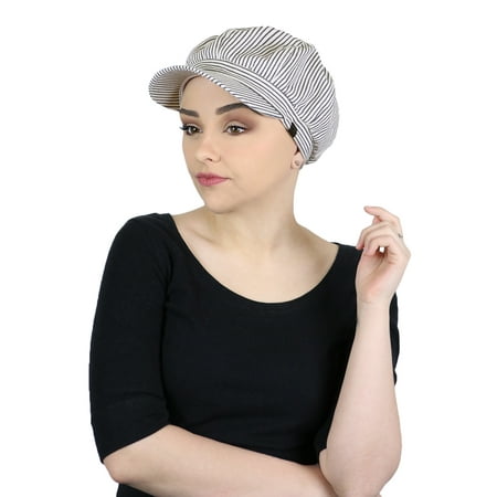 Newsboy Cap for Women Cabbie Summer Hats Ladies Large Heads Chemo Headwear Head Coverings