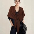 thumbnail image 4 of MOMOJIA Stylish Wool-Mix Scarf Shawl For Women Winter Warm Layering Piece Snow Commute Fashion Essential, 4 of 10