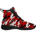 thumbnail image 4 of Aidianart High Top Shoes Mens Camouflage High Top Sneakers Size 4, 4 of 5