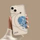 thumbnail image 3 of Funda de teléfono de pareja de corazón de amor de avión para iPhone 16 13 11 12 14 15 Pro Max Mini XS XR SE 14 Plus avión cubierta transparente Fundas, 3 of 5